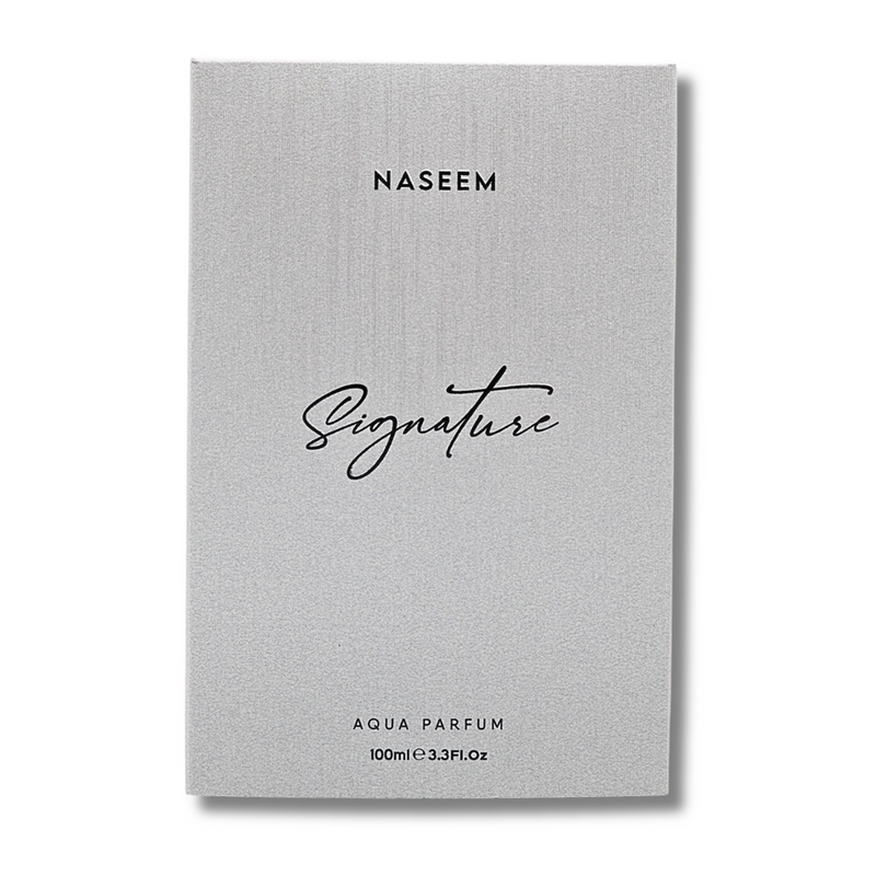 Naseem Signature Silver Aqua Parfum EDP 100ml - TUZZUT Qatar Online Shopping