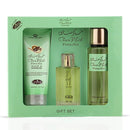Choco Musk Pistachio 3-Piece Perfume Gift Set by Al Rehab - TUZZUT Qatar Online Shopping