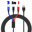 Charging Cable Y-S13 (Micro- Lightning-Type C) - TUZZUT Qatar Online Shopping