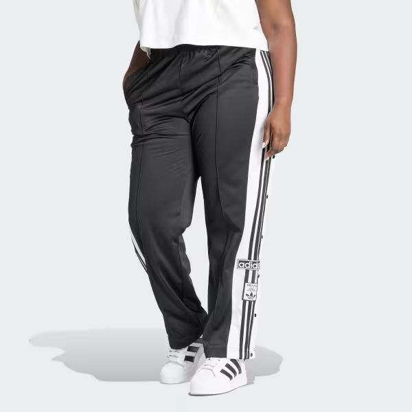 WOMENS ADIBREAK POPPER TRACKPANTS BLACK S445870 WOMENS ADIBREAK POPPER TRACKPANTS BLACK S445870
