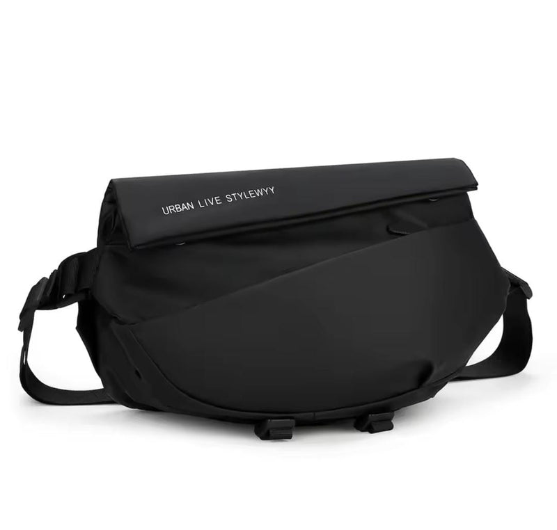 Men's Crossbody Waterproof Multi-Functional Chest Bag   811 - TUZZUT Qatar Online Shopping