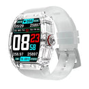YD5 SMART WATCH Crystal Case Smart Watch YD5 NFC Functional Dynamic Dial - TUZZUT Qatar Online Shopping