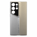 S24 Ultra Premium Two-Tone Metallic  Phone Case – Silver & Gold MF 1964