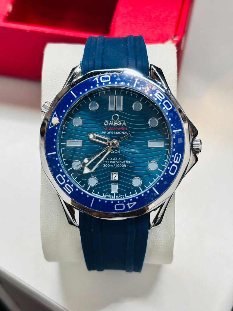 New Stylish Blue strap Men's Watch W85246 - TUZZUT Qatar Online Shopping
