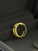 Womens Fashion Gold Diamonds Ring S45625 - TUZZUT Qatar Online Shopping