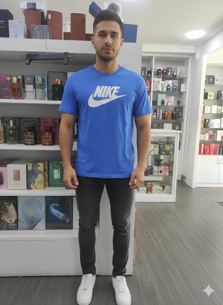 Tshirt in Blue BT8822 Tshirt in Blue BT8822