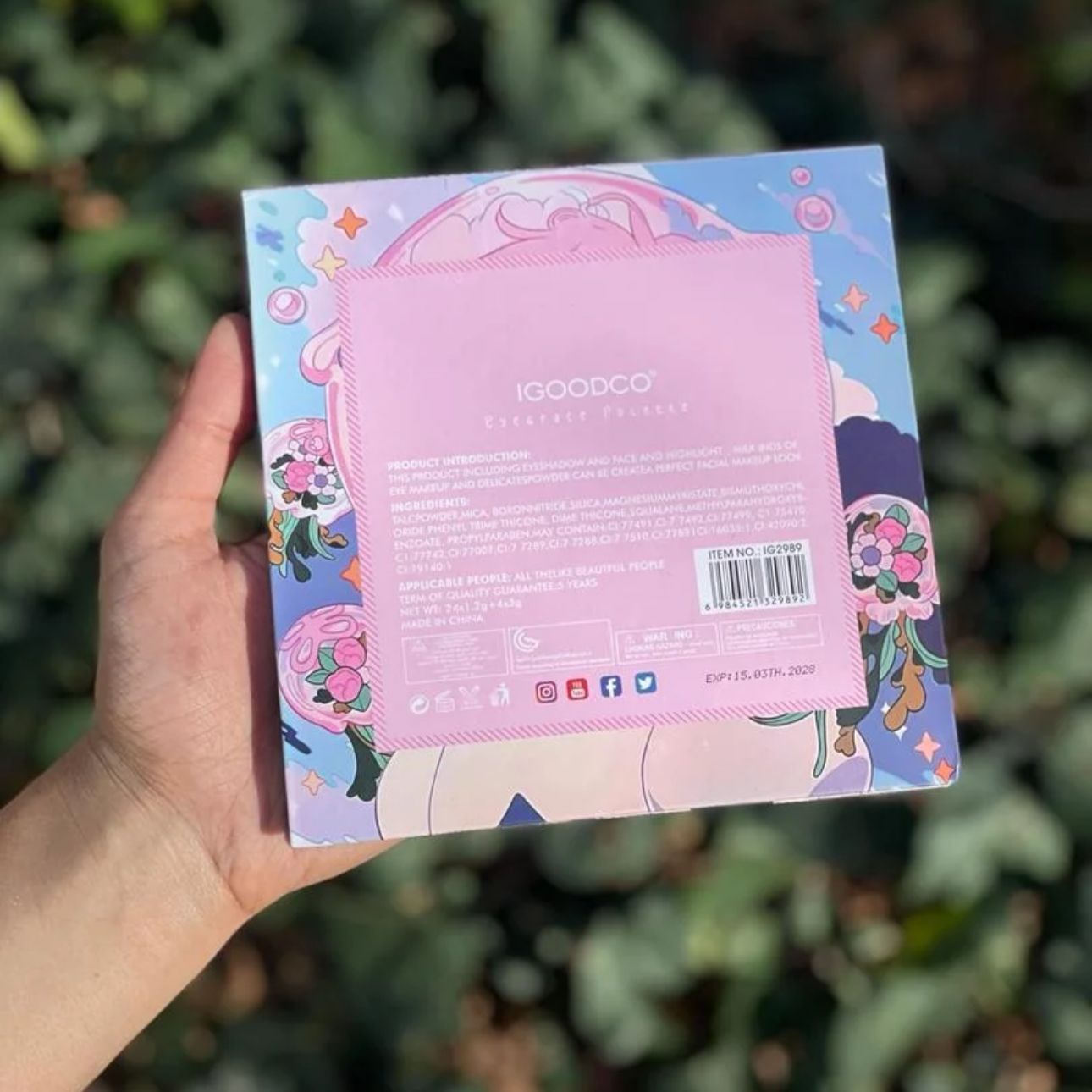 IGOODCO 28-Color Stronate Dream Eyeshadow&Face Palette IGOODCO 28-Color Stronate Dream Eyeshadow&Face Palette