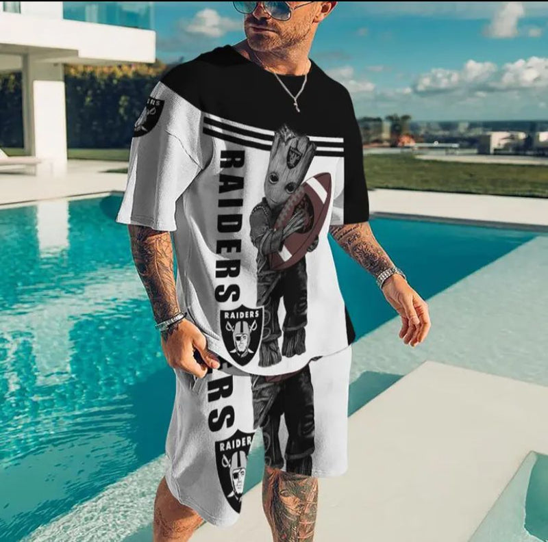 Summer Tracksuit T-Shirt Shorts Set Fashion Sports Short Sleeve Outfit 3D Printed Casual Jogging Men Clothing Outdoor Suits S4470774