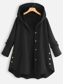 Women's Outerwear Winter Warm Thicken Hooded Coat 7012138