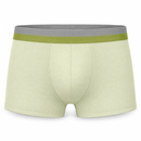 Men’s Pale Green Textured Boxer Briefs KEL934Z – 3XL