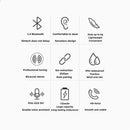 1Pcs Mobile Phone Accessories Bluetooth Headset 522195 - TUZZUT Qatar Online Shopping