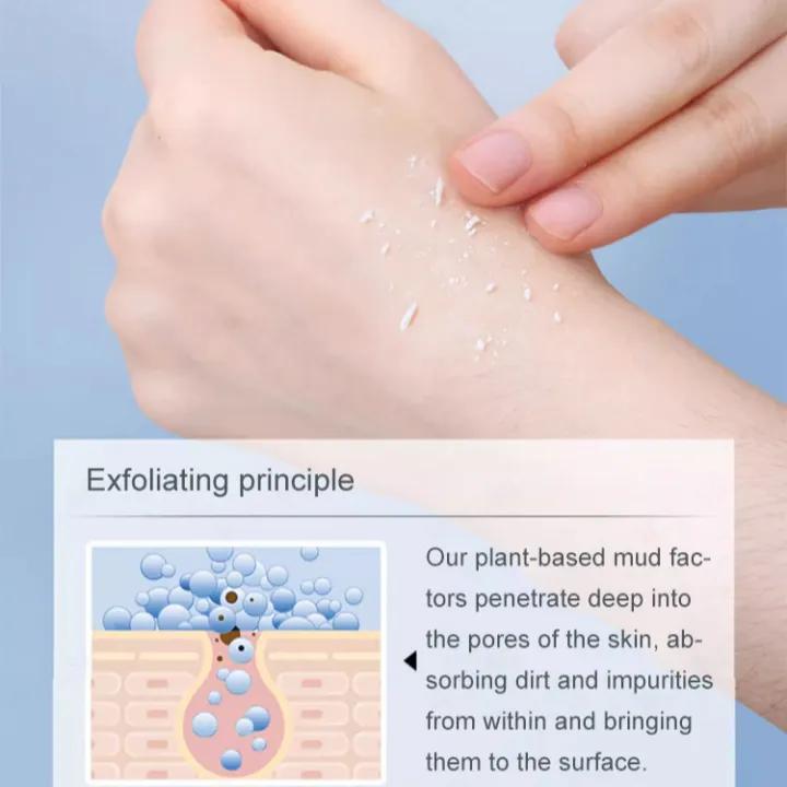 Body Exfoliator Gel Nicotinamide Gel Exfoliator Mud Cream Body Exfoliator Gel Nicotinamide Gel Exfoliator Mud Cream
