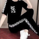 Women's Summer Two-Piece Set New Female Shorts Two-Piece Set Ladies Casual Sportswear Suit Short-Sleeved 2-Piece   X0148750 - TUZZUT Qatar Online Shopping