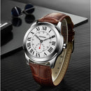 Personality Minimalist Leather Normal Men W648201 - TUZZUT Qatar Online Shopping