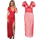 WEITING Sexy Long Dress Women's Pajamas Sheer Dress 338381 - TUZZUT Qatar Online Shopping