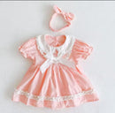 Baby Girl Romper Flower Short Sleeves Jumpsuit   S4499799 - TUZZUT Qatar Online Shopping