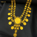 Turkish Coin Necklce Chain Gold Plated Ethnic Wedding Jewelry for Bridal Arabic Tassel Collar Women Accessory Party Gifts N974 - TUZZUT Qatar Online Shopping