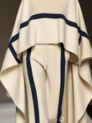 Turtle Neck Cloak Top With Pant 178805 - TUZZUT Qatar Online Shopping