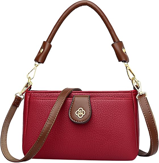 Fashion Simplicity Top Handle Crossbody Handbag B2885 - TUZZUT Qatar Online Shopping