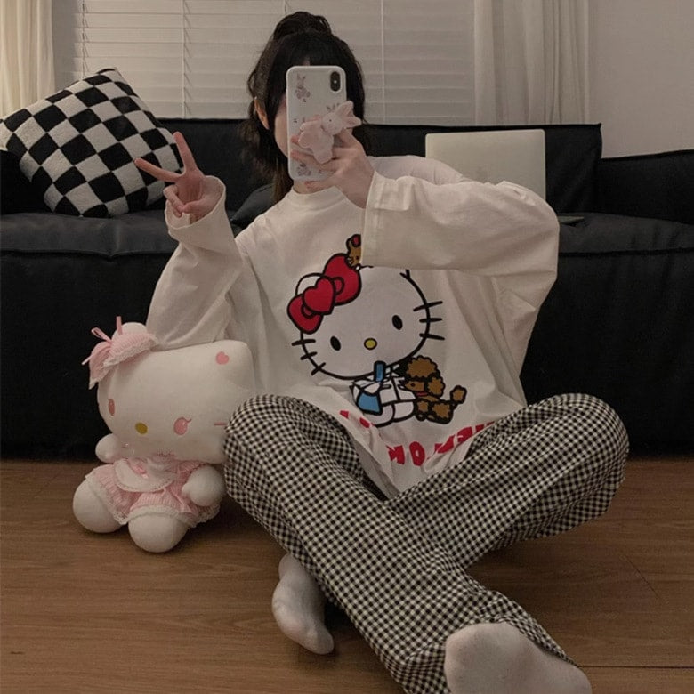 2 Pcs Women 's Long Sleeve Sleep Set L 508126 2 Pcs Women 's Long Sleeve Sleep Set L 508126