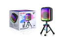 NDR 102B Portable Bluetooth Speaker Karaoke Microphone RGB Light and Tripod Stand - Tuzzut.com Qatar Online Shopping