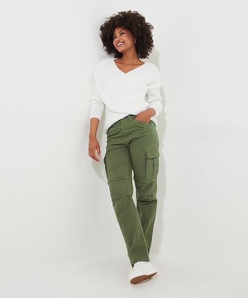 Joe Browns Women's Woven Multipocket Cargo Trousers Casual Pants S286647 Joe Browns Women's Woven Multipocket Cargo Trousers Casual Pants S286647