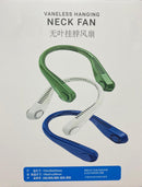 Rechargeable Battery Operated Mini Personal Cooling Fan 360 Airflow Bladeless Neck Fan - TUZZUT Qatar Online Shopping