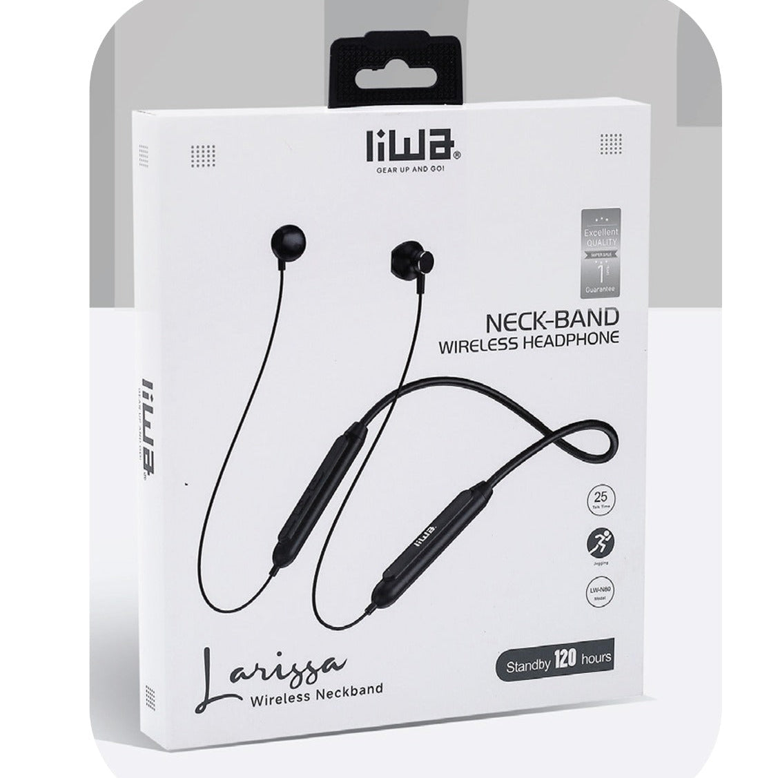 Liwa Neckband Wireless Earphone LW-N80 Liwa Neckband Wireless Earphone LW-N80