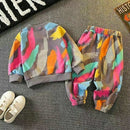 Children Baby Boy Long Sleeve Sweatshirt Pullover Tops + Joggers Pants Outfit Set 2-3Y 1532975 - TUZZUT Qatar Online Shopping