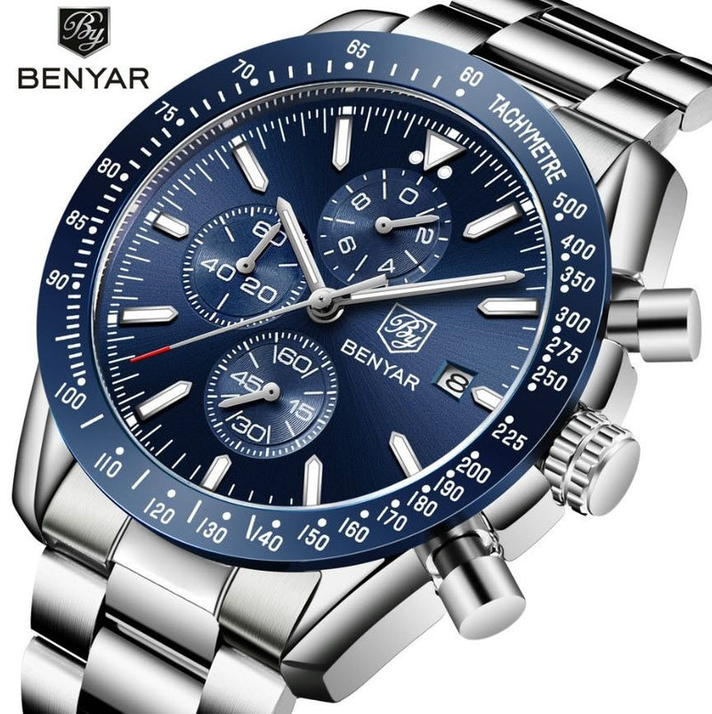 BENYAR Chronograph Watch W7518 - TUZZUT Qatar Online Shopping