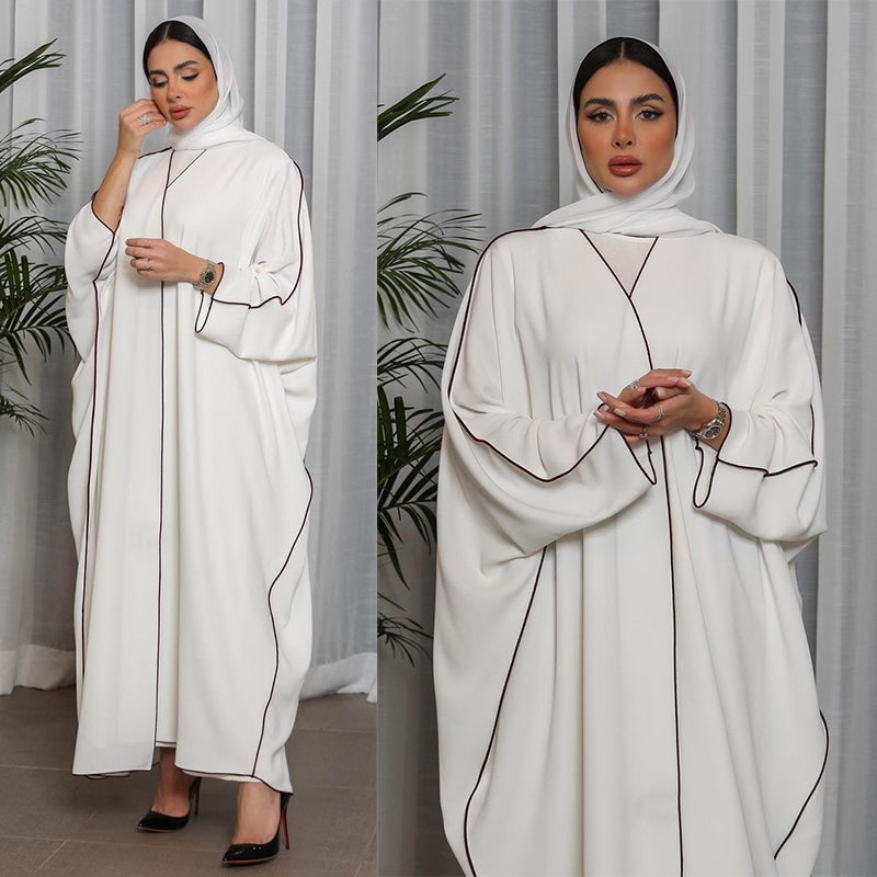 Women's Long Sleeve Abaya Free Size 438251