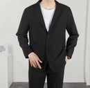 Spring and autumn men's Coat Elegant Thin Blazers S6067198 - TUZZUT Qatar Online Shopping
