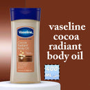 Vaseline Cocoa Radiant Body Oil 400 ml - TUZZUT Qatar Online Shopping