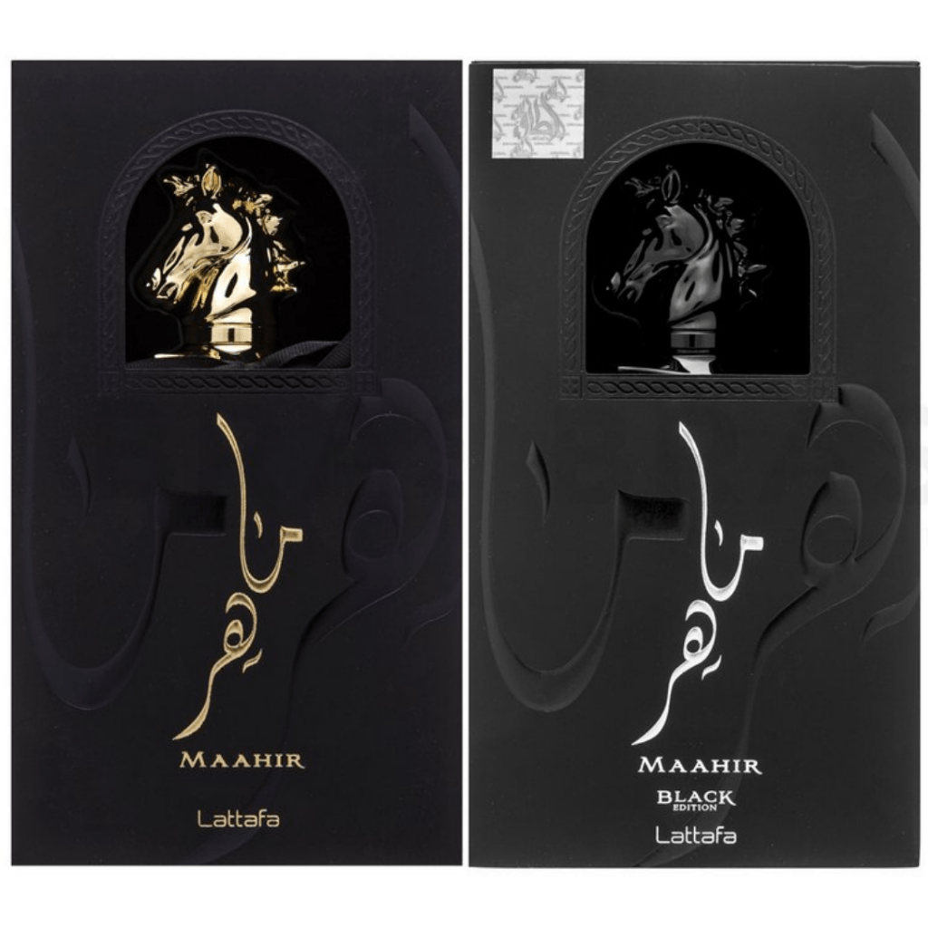 Maahir & Maahir Black Edition EDP-100ml by Lattafa Maahir & Maahir Black Edition EDP-100ml by Lattafa