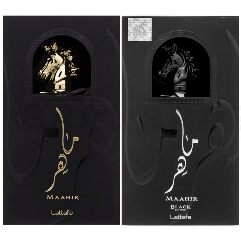 Maahir & Maahir Black Edition EDP-100ml by Lattafa