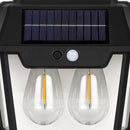 Solar Rechargeable Outdoor Lamp Light - Motion Sensor & Water Resistant (HW 999-2W) - Tuzzut.com Qatar Online Shopping