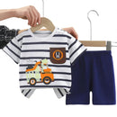 Children Summer Short Sleeve Clothes Set 1596836 - TUZZUT Qatar Online Shopping