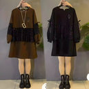 Women's Long Sleeve Sweatshirt Dress 2XL 459984 - TUZZUT Qatar Online Shopping