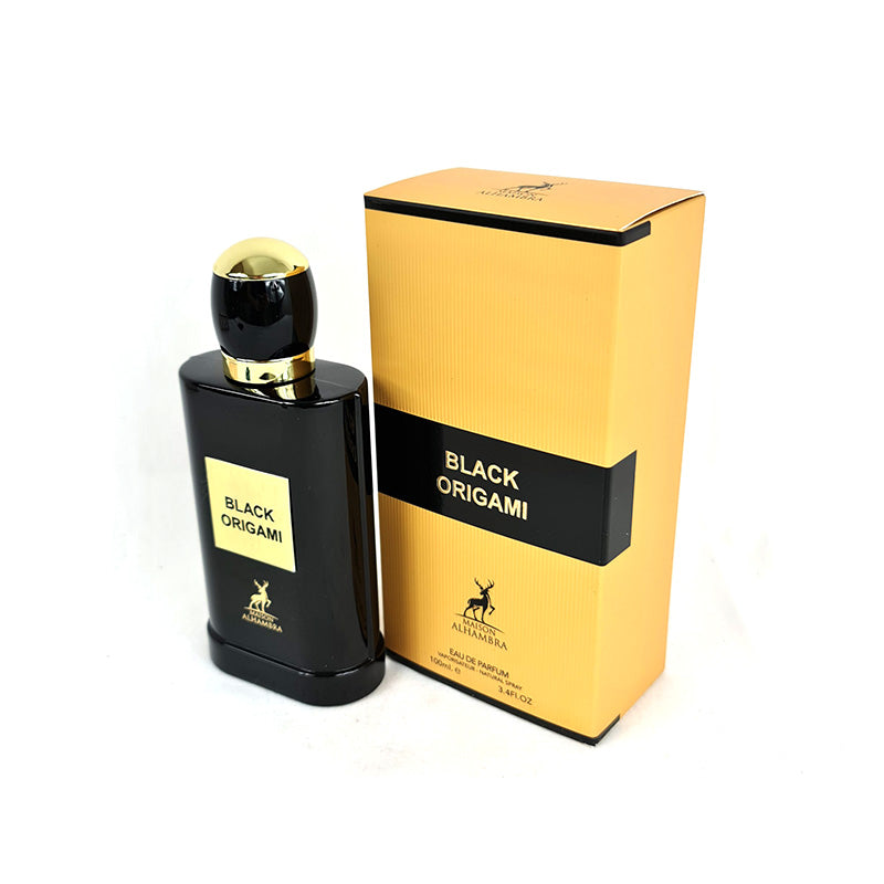 Black Origami Perfume 100ml EDP by Maison Alhambra - Tuzzut.com Qatar Online Shopping