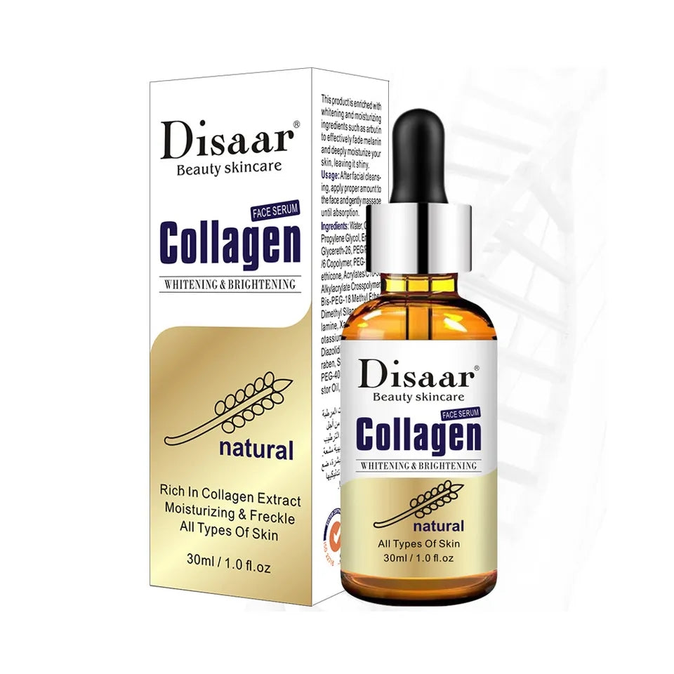 Disaar Beauty Collagen Anti-Wrinkle Anti Aging Whitening & Brightening Face Serum 30ml DS334-3 Disaar Beauty Collagen Anti-Wrinkle Anti Aging Whitening & Brightening Face Serum 30ml DS334-3