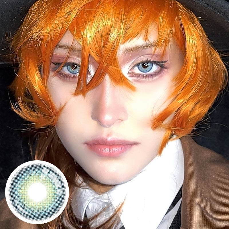 Unibling Celestia Blue Contact Lenses for Eyes (1 Pair) - TUZZUT Qatar Online Shopping