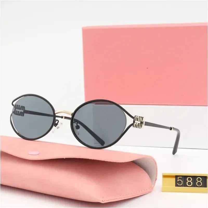 Women's Designer Oval Sunglasses S2023 - TUZZUT Qatar Online Shopping