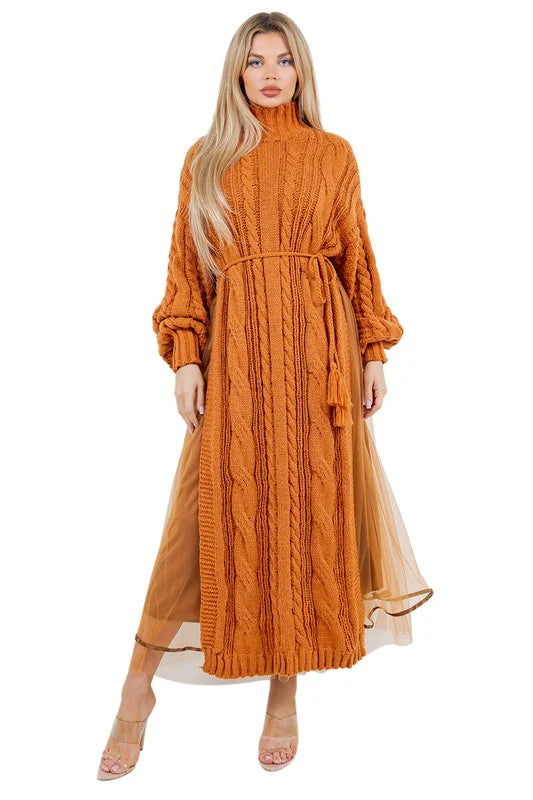 Women Fashion 2Pcs Sweater Dress Set 78296 Women Fashion 2Pcs Sweater Dress Set 78296
