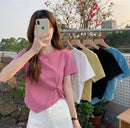 Women's Slim Fit Short Sleeve T-Shirt   422495 - TUZZUT Qatar Online Shopping