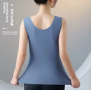 Summer Thin Ice Silk Women's Vest Integrated with Chest Pad Bra WB15 - TUZZUT Qatar Online Shopping