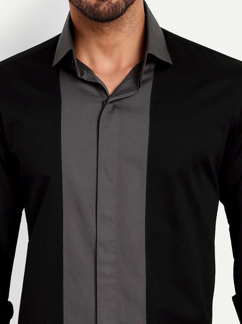 Men's Jacket+Shirt Full Sleeve  166697 - TUZZUT Qatar Online Shopping