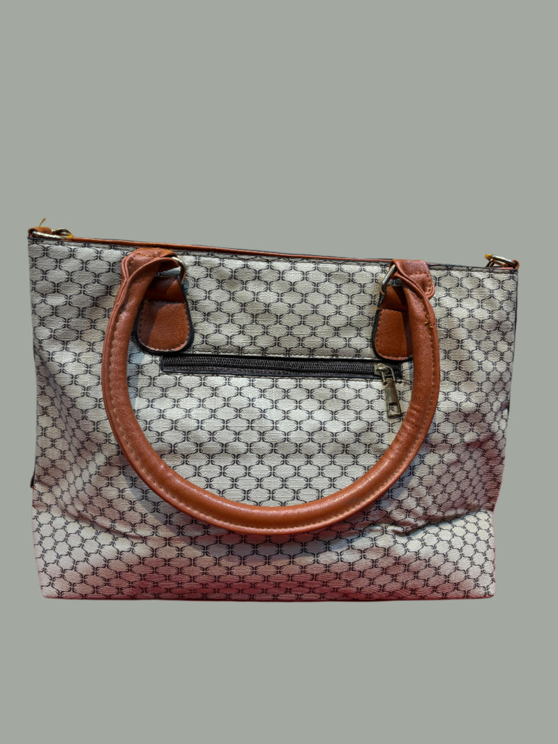 Bag for Women Trendy Large Capacity Pu Leater Handbag Top HandleBags   B57946 - TUZZUT Qatar Online Shopping