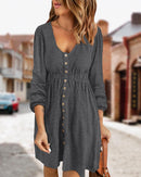 Women Sleeveless Summer Dress Crewneck Ribbed Knit High Waist Cute Ruffle Swing Flowy Beach Sun Mini Tank Short Dresses   B394301 - TUZZUT Qatar Online Shopping