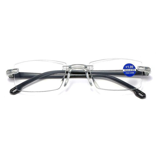 Rimless Blue Cut Reading Glasses +1.50 RG01 - TUZZUT Qatar Online Shopping