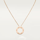 Love Necklace Rose Gold S503298878 - TUZZUT Qatar Online Shopping